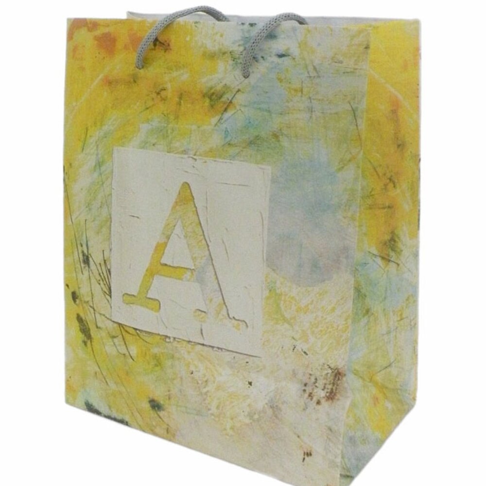 Anthropologie Shopping Paper Bag Tote Excellent Condition